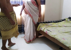 stranger came detach from parts jabardasti tied hands and fucked Tamil hawt aunty hither saree blouse (Desi Sex Hindi Audio)