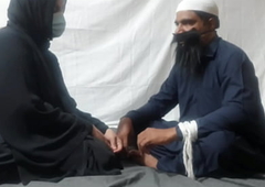 Pakistani Thurki Baba Ji trapped ecumenical and fucked her