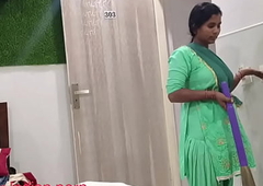 The hot maid Kaanta Bai caught red handed and fucked hard in all her fuckholes