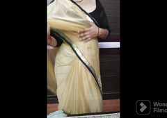 I m completely naked. I took off my saree by way of dance felt so much hot and horny