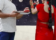 Karva Chauth Special: Newly married couple had Waggish karva chauth sex together with had blowjob under the sky