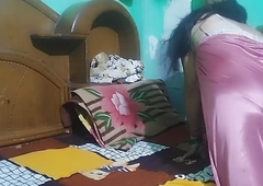 Indian housewife beautiful sexy lady skimp with an increment of sex enjoy not roundabout good sexy lady