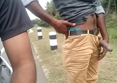 Tamil dickout urinating - isolated highway