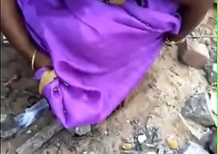 Tamil wife pee previously husband in outdoor