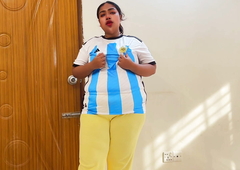 Argentina Fan Was Dominate Horny then Fuck want From Brazil supporter - Huge Sex & Cum (FIFA World Cup)