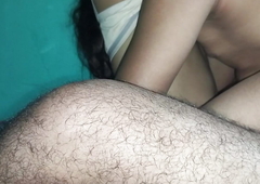 Desi Indian Indian School girl Seduces Her Tutor to fuck her with a creampie (With Audio)