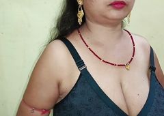 Salu bhaiya turns in a beeline she was changing clothes for party coupled with hard fucking