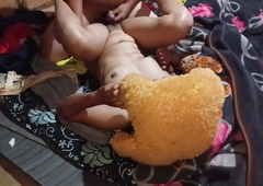 Erotic girl fucking in my room at Durga puja
