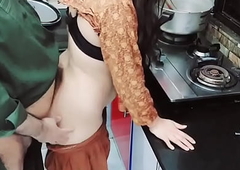 Pakistani XXX House Wife,s Both Holes Fucked In Kitchen With Clear Hindi Audio