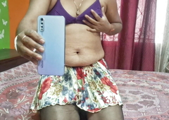 Bengali stepsister talking with boyfriend in video call suddenly stepbrother come cought him and seduce to sex with him bangoli audio