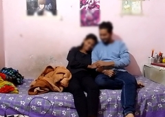 Newly married couples enjoying romantic sex on first night PART-1