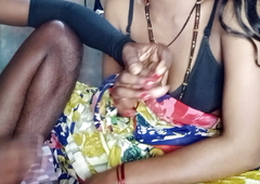 Sister-in-law from Orissa got her breasts rubbed and screwed hard by brother-in-law