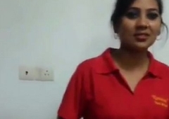 sexy indian girl disrobes for money