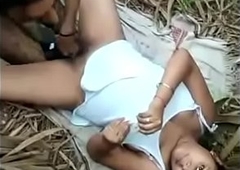 indian allure girl drilled in jungle