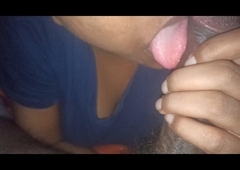 Kerala girl rendering blowjob very well..she is deeply suck.till end cumshot in her mouth