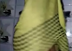Indian girl strips on song