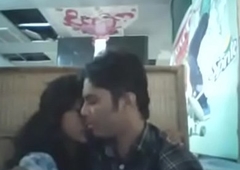Indian Lovers Fucking At restaurants