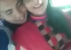 Bengali Girl boobs pressing