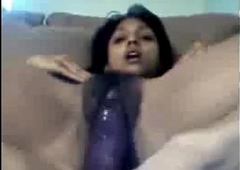 Indian Girl Masturbating Roughly A Toy