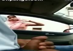 Desi Indian Defy Masturbates less slay rub elbows with car