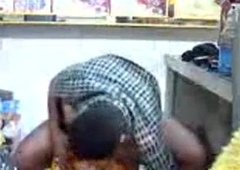 Indian Hawt Young Hardcore couple shagging in store room - Wowmoyback
