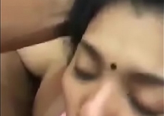 indian Screwing wife's mouth
