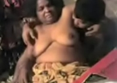 48 adulthood old Indian village wife allows her husband kin fuck her!